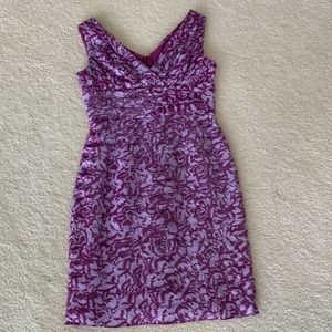 Adrianna Papell purple dress